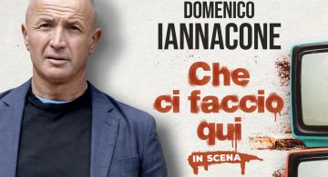 Che ci faccio qui stasera, venerdì 15 Domenico Iannacone a Bitonto, Teatro Traetta